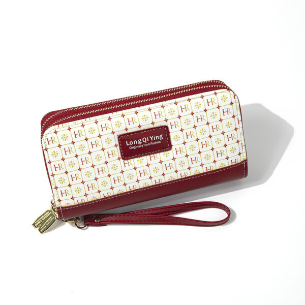 Wholesale Long Letter Double Zipper Large Capacity PU Women's Wallet
