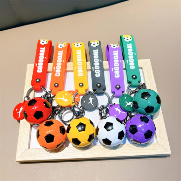 Wholesale Trendy Cool Simulation Football Car School Bag Keychain