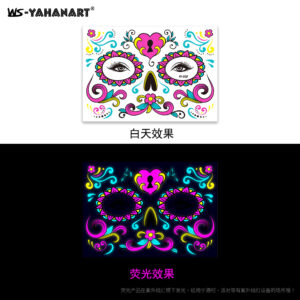 Fluorescent face sticker FY008