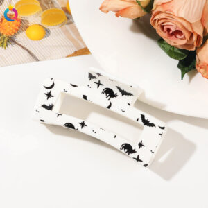 8.5cm Square-Milk White Halloween Evil Spirit / Qiyue factory direct sales