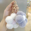 O1CN01EU5s9O1nzmtc7SuKL_2208336485161-0-cib Wholesale Flower Plush Keychain