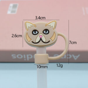 Silicone garfield 10mm / Bagged without straw