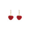 O1CN01EZUxEG1onFWDO6iWe_2059265269-0-cib Wholesale Red Full Diamond Heart-shaped Titanium Steel Earrings