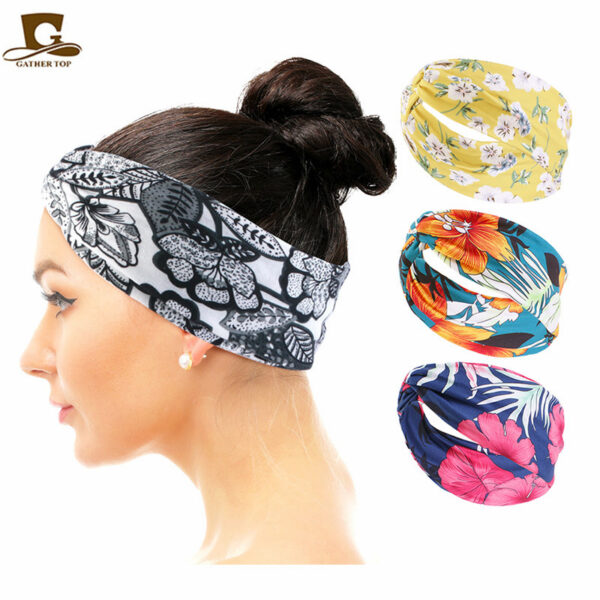 Wholesale Idyllic Printed Cloth Headband