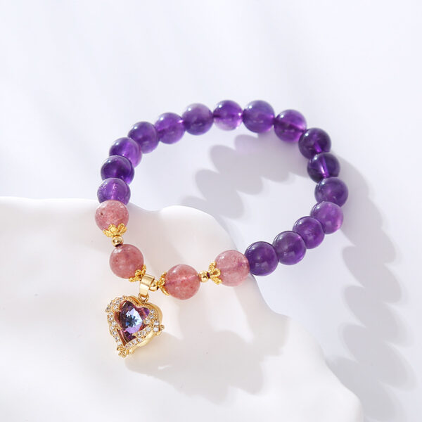 Wholesale of Heart of the Sea Amethyst Beaded Bracelet