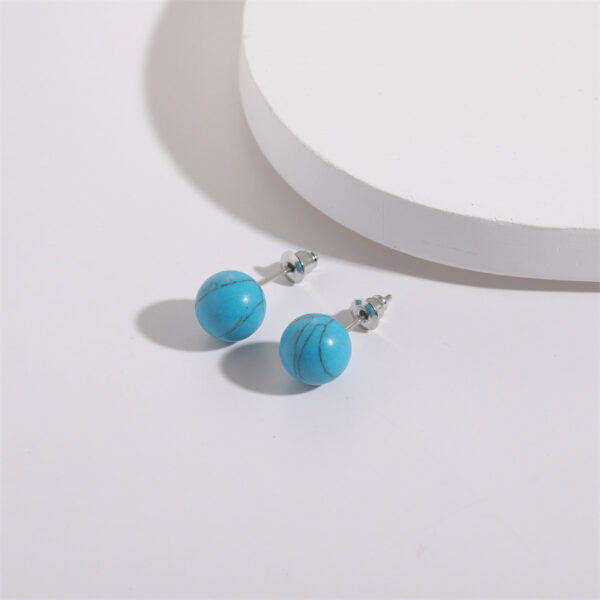 Wholesale Natural Stone Crystal Earrings