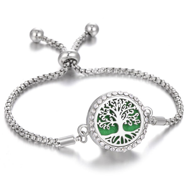 O1CN01Egt0Qj1dU3JCc78qN_2209510803738-0-cib Wholesale Stainless Steel Tree of Life Hollow Aromatherapy Bracelet