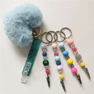 8# contact-free card-taking artifact key chain