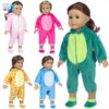 O1CN01Ek28t01dVskq8c7ue_3193983742-0-cib Wholesale of 18 Inch American Girl Cartoon Animal Jumpsuit Dolls Cloth Clothes