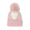 O1CN01EkOS2h1QAjeBWAIxC_962731936-0-cib Wholesale Autumn and Winter New Red Love Jacquard Knitted Hat Warm Children's Fur Ball Beanie