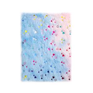 21*14.5cm / Colorful hearts (dot matrix inner page)