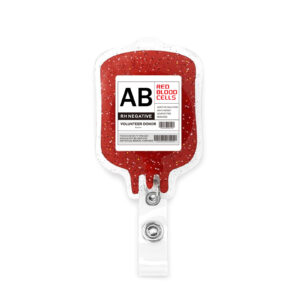 Red blood bag AB type