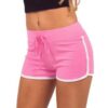 Wholesale Hip Lift Outerwear Fitness Running Yoga Sports Lace-up Shorts