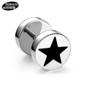 Five-pointed star steel surface