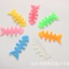 Wholesale Cartoon PVC Large/small Fishbone Earphone Splitter