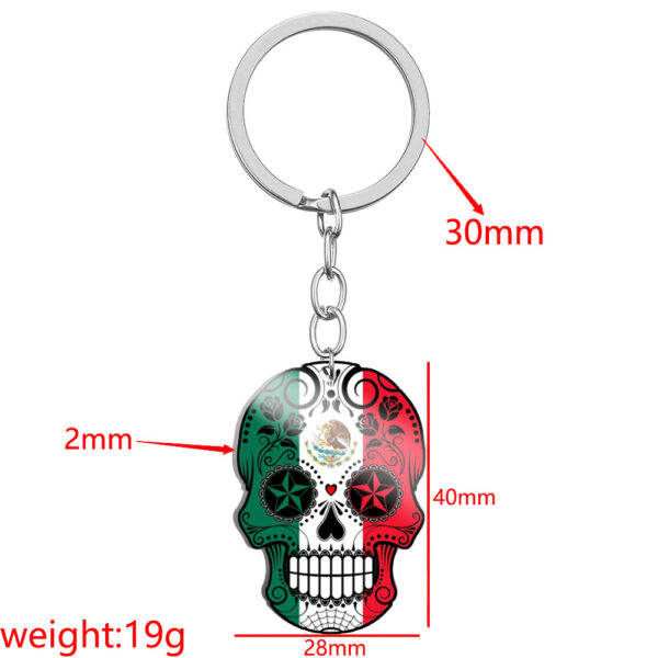 O1CN01EobvNE1pSTHdi6Rq5_2214232425359-0-cib-1 Wholesale Flag Skull Stainless Steel Keychain