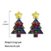 O1CN01EolqdQ1zp31RHsAXg_2215459036762-0-cib Wholesale Christmas Tree Glitter Mirror Acrylic Earrings
