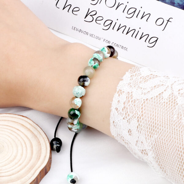 O1CN01Eq2lrQ20kkp0Hr5gr_3264826888-0-cib Wholesale 8mm Fire Agate Beaded Braid Adjustable Bracelet