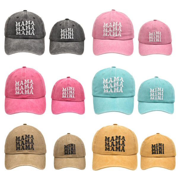 Wholesale MAMA Embroidered Cotton Baseball Cap