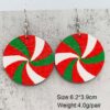 O1CN01ErKE1C2CFre3bIDOz_2207539588445-0-cib Wholesale Christmas Gingerbread Man Christmas Tree Santa Claus Wooden Earrings