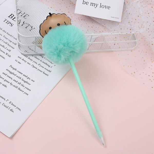 Wholesale of Plastic Plush Cartoon Ballpoint Pens for Dogs