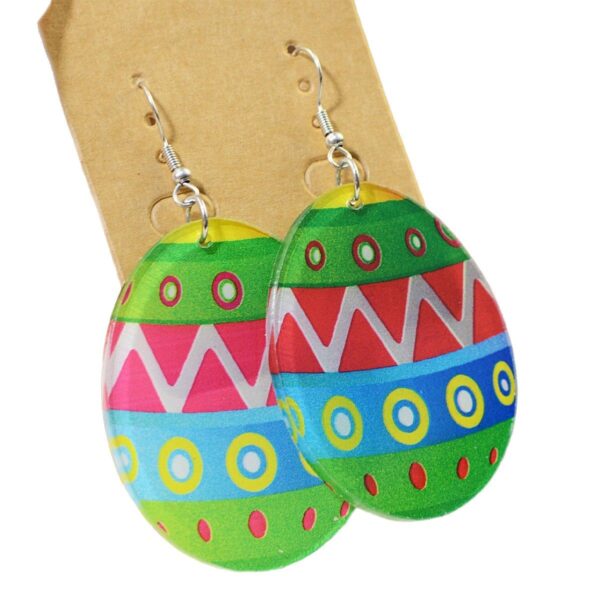 O1CN01EsBRxw2HKyImwPGCV_3294559133-0-cib Wholesale Easter Egg Graffiti Painted Acrylic Earrings