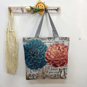 Two-color big flower