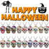O1CN01EtjFiI1pSTHkzIJPo_2214232425359-0-cib Wholesale Skull Colorful Titanium Necklace