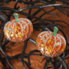 Wholesale Creative Exaggerated Rhinestone Pumpkin Pattern Alloy Earrings