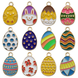 Mixed 12 Easter eggs -12 each 1-17.5 g-SN109 / Drip Easter Series
