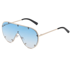 Gold Frame blue piece