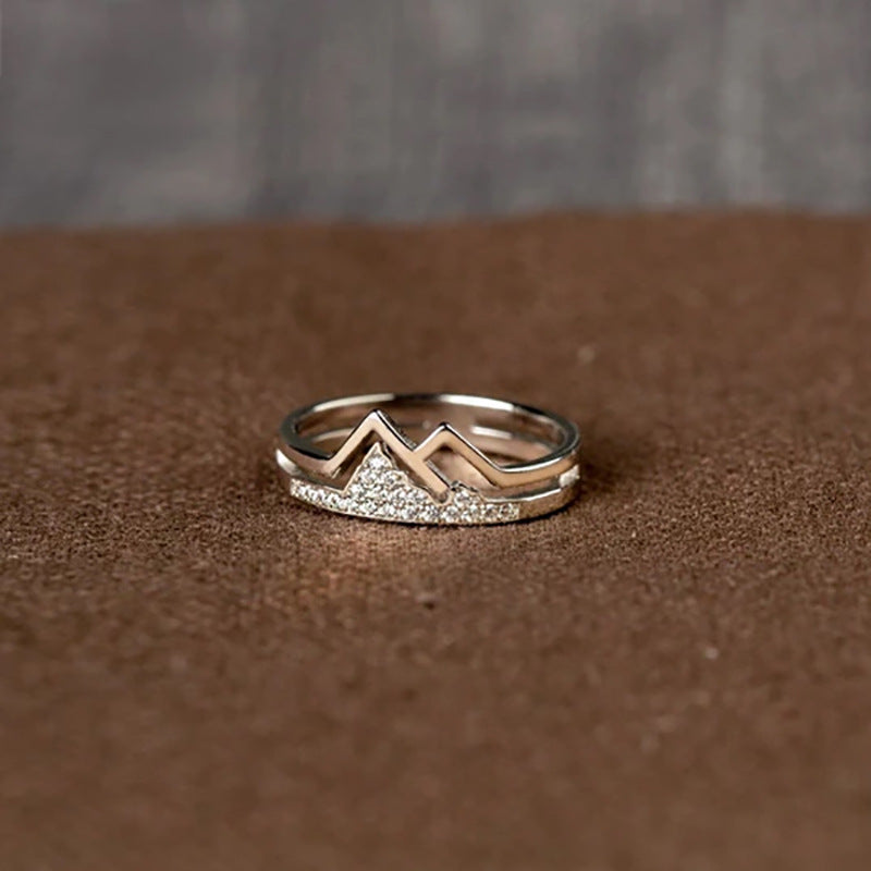 Wholesale Diamond Row Sterling Sier Rings