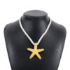Wholesale Starfish Collarbone Alloy Necklace