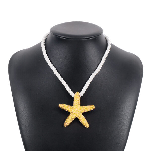 Wholesale Starfish Collarbone Alloy Necklace