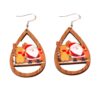 O1CN01F7uPpl1vac87gN42p_2866776189-0-cib Wholesale Christmas Cartoon Santa Claus Drop Shape Wooden Earrings
