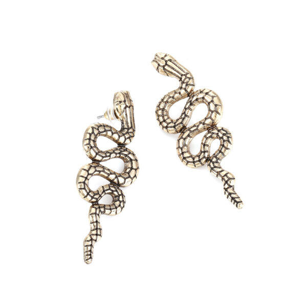Wholesale Vintage Snake Alloy Earrings