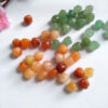Wholesale 10MM Pumpkin Emerald Beads
