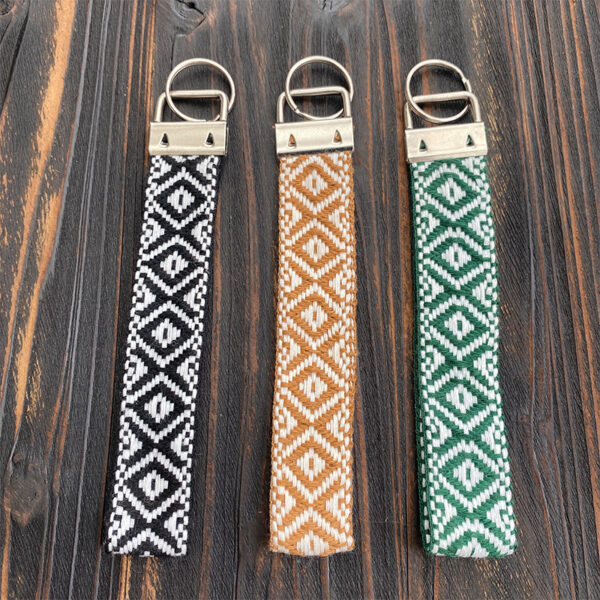 Wholesale Western Style Vintage Braided Keychain
