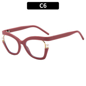 C6-solid pink frame