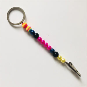 6# contact-free card-taking artifact keychain