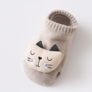 Plain animal-khaki cat / S code (suitable for foot length 9-12cm)