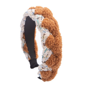 Advanced Maillard Chanel style camel headband