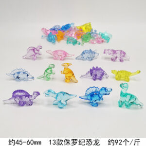 13 Jurassic dinosaurs (about 92/kg)