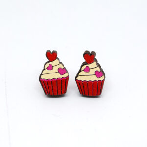 10# love red cupcake
