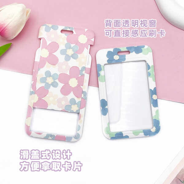 Wholesale Flower ID Card Holder Tag Bracelet Keychain