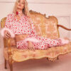 O1CN01FHyOOF1G1RUgcCH9I_2216322010562-0-cib Wholesale Valentine's Day Polyester Exposed Navel Print Casual Set Pajamas