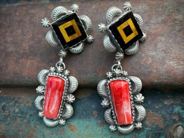 Wholesale vintage Tibetan ethnic style alloy Earrings
