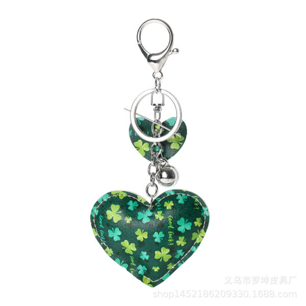 O1CN01FIIcbw2B8FE2qViJE_2734288293-0-cib Wholesale St. Patrick's Day Leather Love Keychain