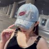 O1CN01FJKH1A201PdxQczlZ_2208400956789-0-cib Wholesale Denim Rhinestone Baseball Caps