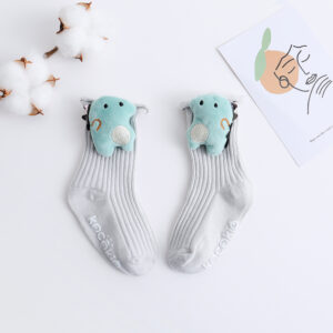Double needle animal-Gray / L code (suitable for foot length 14-16cm)